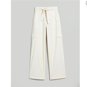 🏷NWT:  Madewell Griff Superwide-Leg Cargo Pants Vintage Canvas - Size 32